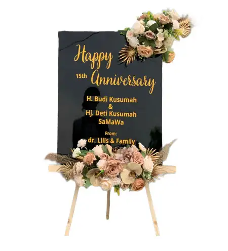 Papan Bunga Akrilik Rangkapan Jaya Baru Pancoran Mas